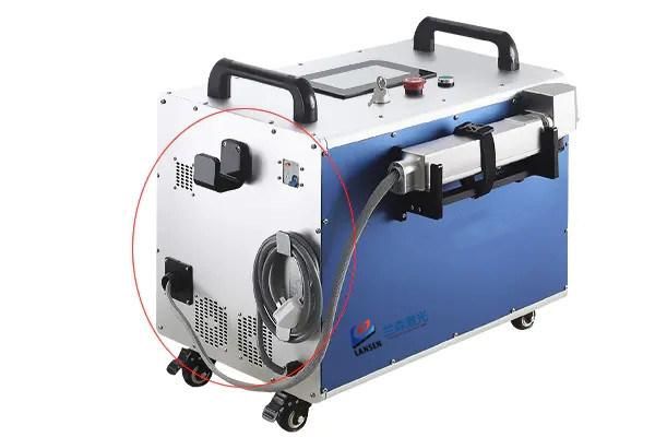 100W Laser Clearing Machine for Rust Removing Paint Cleaning