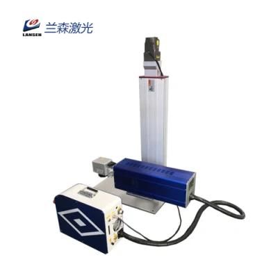 RF Metal Tube CO2 Laser Marking Engraving Machine Glass Fabric