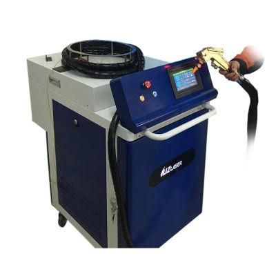 Portable Handheld Laser Cleaner 1000W Laser Rust Removal with Raycus Max Jpt Laser Source Laser Cleaning Machine Portable