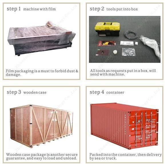 Honeycomb Corrugated Paper Cardboard Box Cutting Machine with V Cuting Creasing Tool and Oscillating Knife Cutting Tool