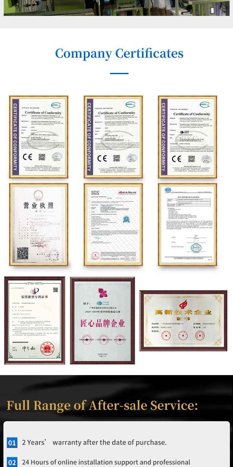 Laser Coding Marking Machine Equipment for Product Day/Date Printing; Food