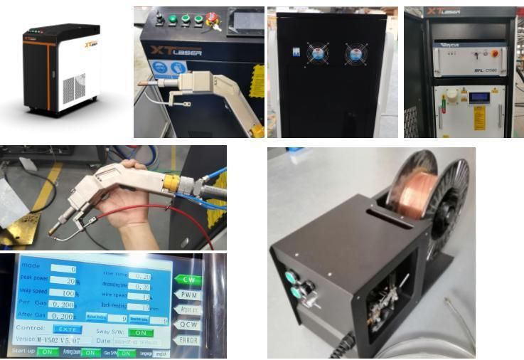 Xt Laser 1000W High Efficiency Customized Handheld Laser Welding Machine