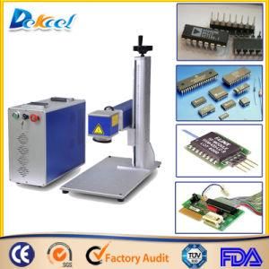 Raycus 100*100mm Fiber 20W Laser Marking Machine Electronic Components Sale