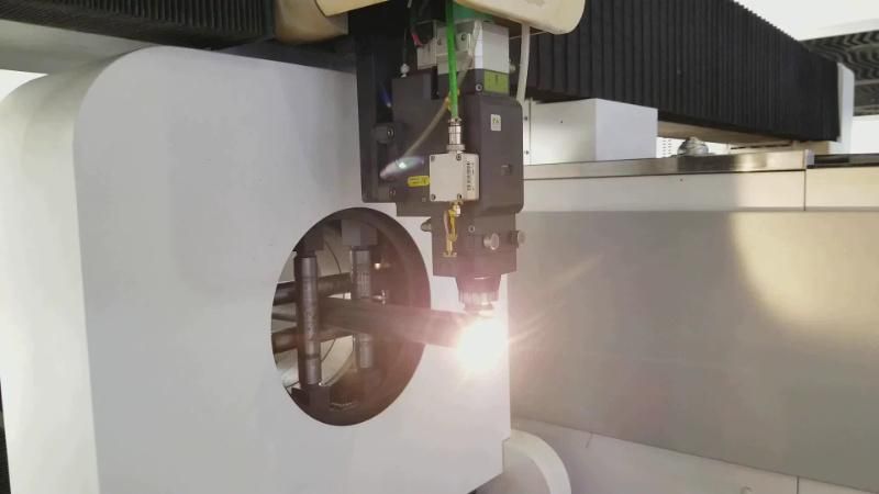 2mm Fiber Laser 500W 1000W 1500W Metal Cutting Machine Pipe Rotary Fiber Laser Cutter