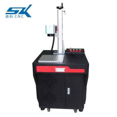 Desktop Metal Fiber Laser Marking Engraving Logo Printing Machine Optional 3D Autofocus Jewelry Fiber Laser Marking Machine 30W