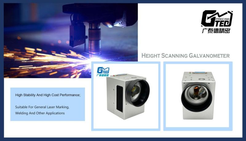 Spot Laser Marking Machine 14mm 532 High-Speed Galvanometer Head Can Customize Welding Scanning Galvo