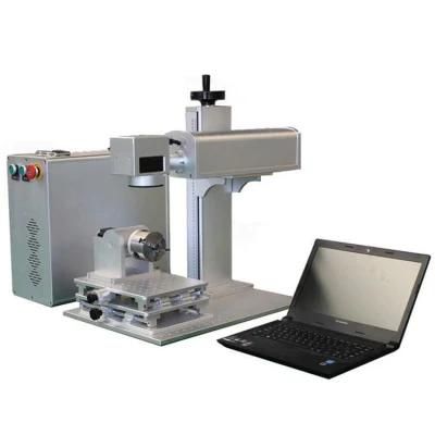 Portable Small Fiber Laser 20W 30W 50W Raycus CNC Desktop Fiber Metal Laser Marking Machine