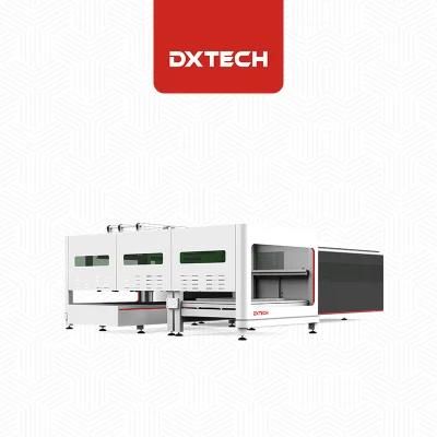 CNC Plate Fiber Metal Laser Cutting Machine with Automatic Loading and Unloading System