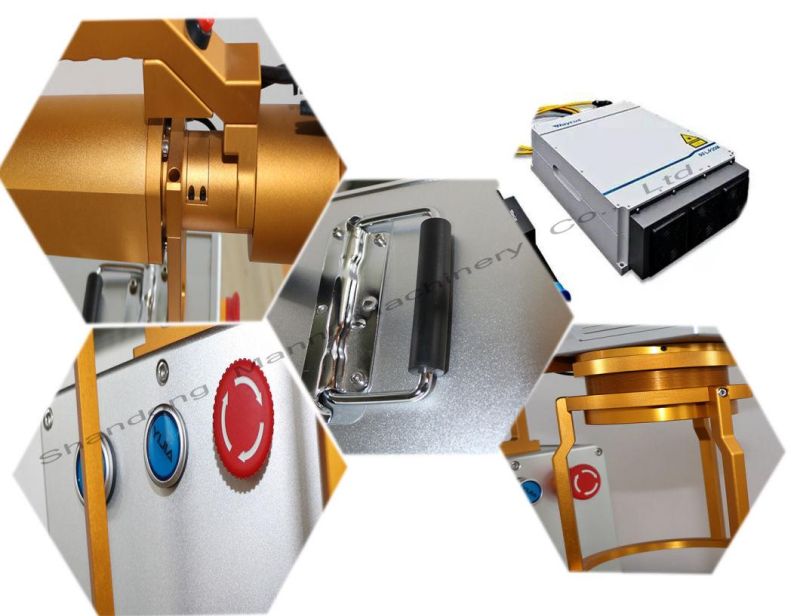 High Performence 10W Mini Handheld Bar Code Fiber Laser Marking Machine