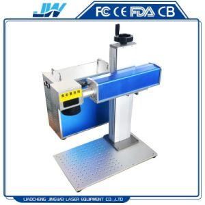 30W Split Type Portable Fiber Laser Marking Machine Mark for Mobile Phone and Computer Keyboard