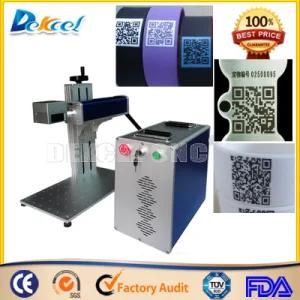 Metal/Nonmetal 2D Code CNC Fiber Laser Marking Machine
