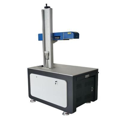 Big Size Stainles Aluminum 50W 60W 100W Automatic Focus Fiber 3D Laser Marker Marking Machine