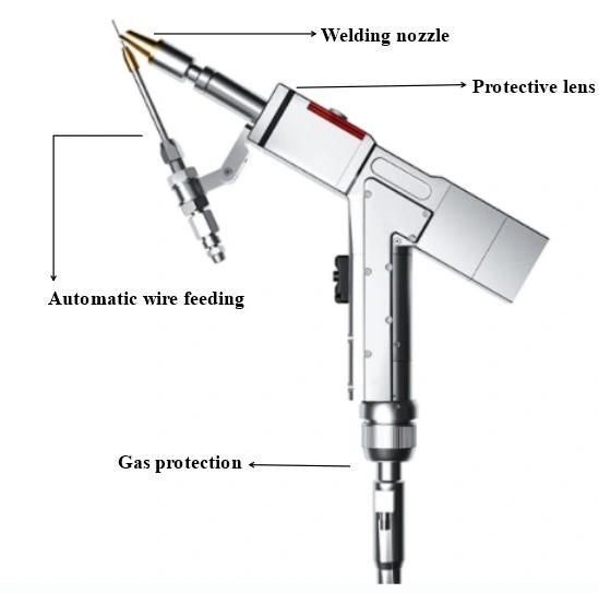 1000W 1500W 2000W 3000W Portable Handheld Mini Fiber Laser Welding Machine for Metal Stainless Steel