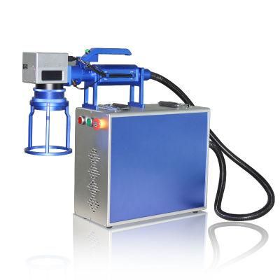 20W 30W 50W Factory Direct Sale Small Size Portable Fiber Optic Laser Marking Machine