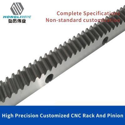 Mod1.5 Helical Rack 20*20*1000 Four Side Ground High Precision CNC Rack