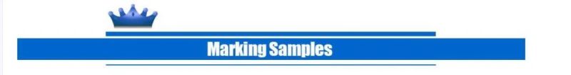 50W High Speed Mini Fiber Laser Marking Machine for Metal and Plastic