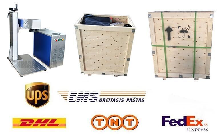 20W Portable Mini Fiber Laser Marking Machine for Advertisement