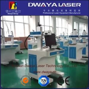 Metal Ring Code Logo Mini Split 10W 20W 30W Fiber Laser Marking Machine