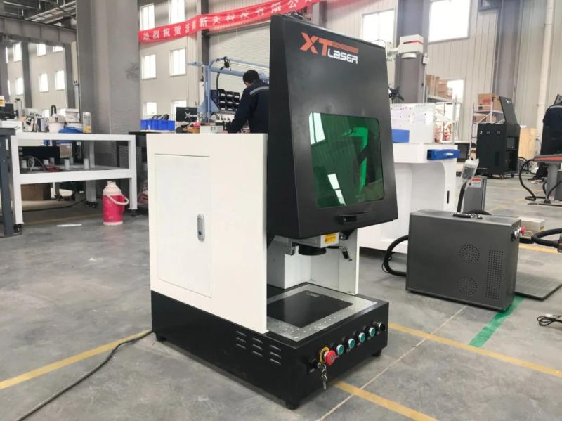 50W Enclosed Fiber Laser Engraving Machine for Jewelry