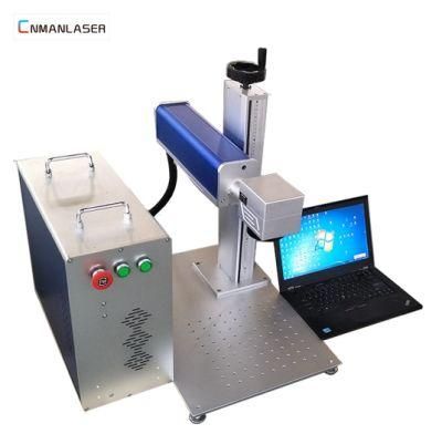 20W Raycus Ipg Max Fiber Laser Marking Machine Price with Computer