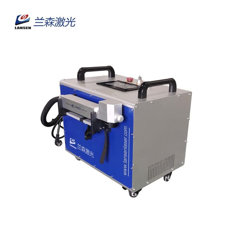 100W Laser Clearing Machine for Rust Removing Paint Cleaning