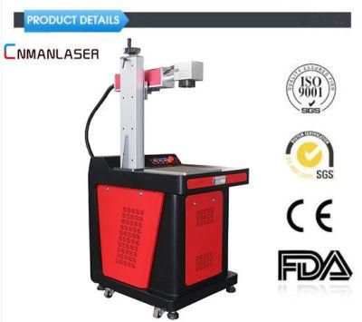 30W Portable Optical Fiber Laser Marking Machine for Ceramic Resin