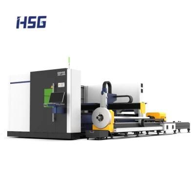 Hot Sales Product Laser Cutting Machine for Plates and Pipes of Steel Aluminum Copper Brass with Ipg Raycus Power Source