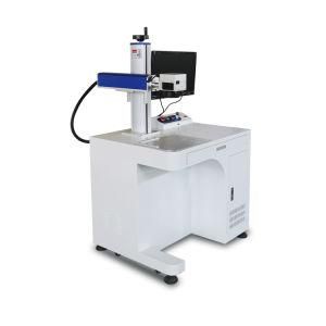Carbon Dioxide Benchtop Fiber Laser Marking Machine 20W Stainless Steel Metal Nameplate Laser Marking Machine