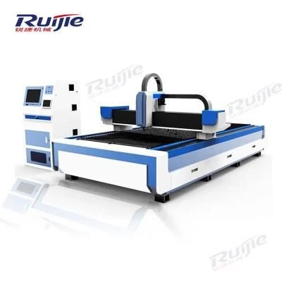 500W 750W 1000W 1500W 2000W Metal Fiber Laser Cutting Machine Rj-1530A/Rj-3015g