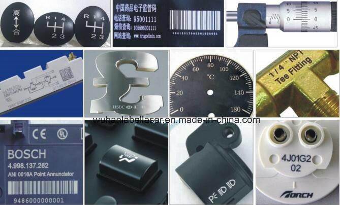 Fast Shipment Standard Optical Fiber Laser Marking Machine Stock