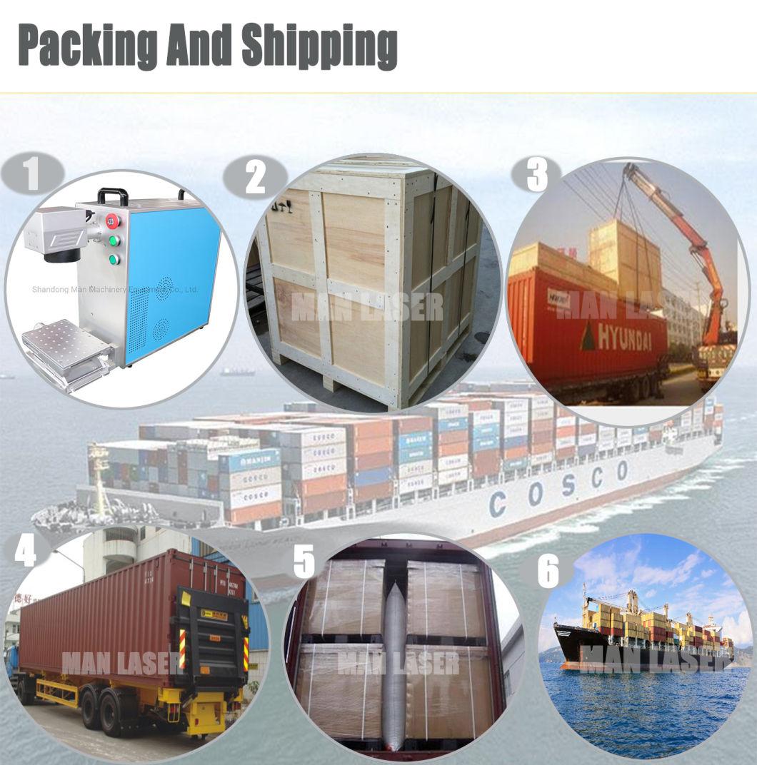 50W Fiber Laser Marking Machine Price with Ipg Raycus China Brand
