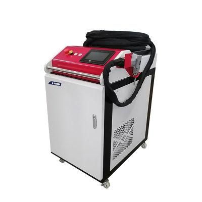Cheap 1000W 1500W 2000W Handheld Fiber Continuous Laser Cleaning Machine