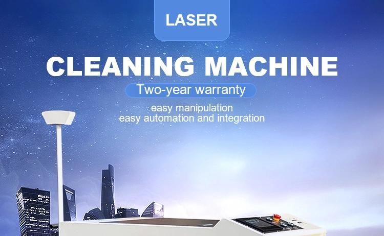 1500W Laser Cleaning Machine of Metal Stainless Steel Aluminum Surface Oil Rust Removal