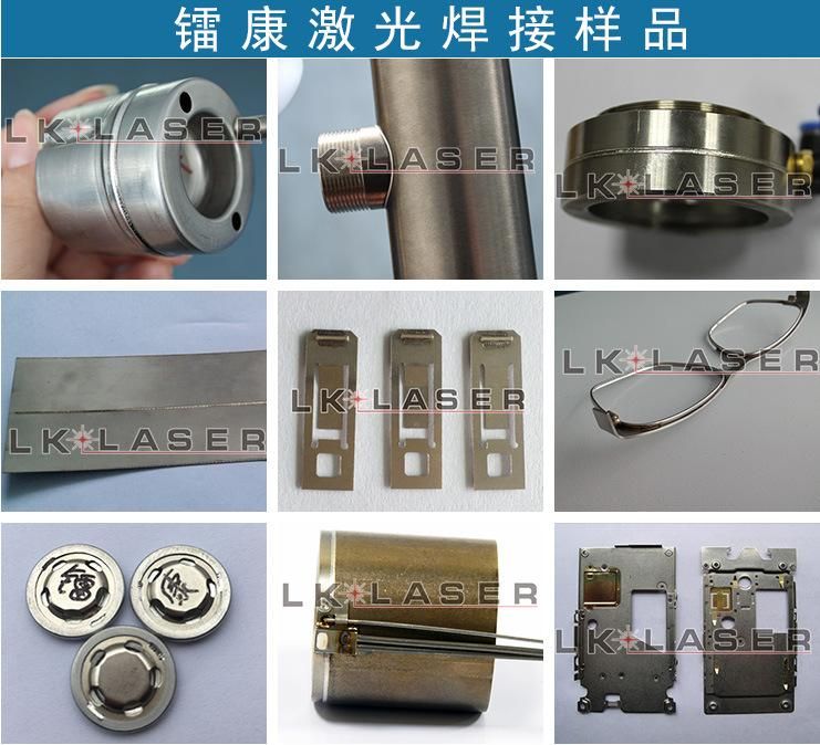 Water Chiller Fiber Laser Welding equipment for Gold/Sliver/Alumium/Stainless Steel Material