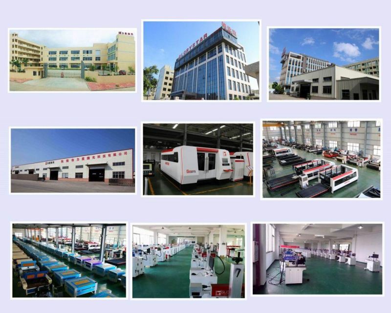 Glorystar High Precision Carton Steel Laser Cut Machine
