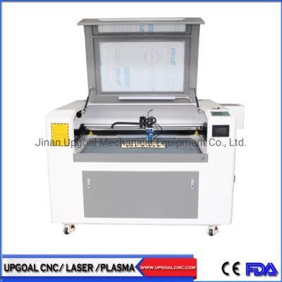 Non-Metal Material Live Focus CO2 Laser Cutting Machine for Curving Wood Plate 900*600mm