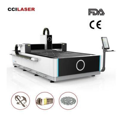 1000W Raycus Laser CNC Sheet Metal Laser Fiber Cutting Machine