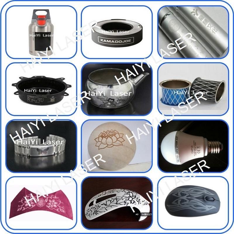 High Efficiency 3D Printing Machine Fiber Laser Marking Machine for Metal/Plastic/Tag/Key Chains/Pen