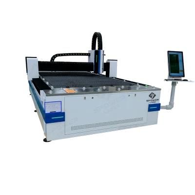 Heavy Duty Body Fiber Laser 2000 Watt Cutting Machine CNC for Stainless Steel Aluminium Metal Sheet