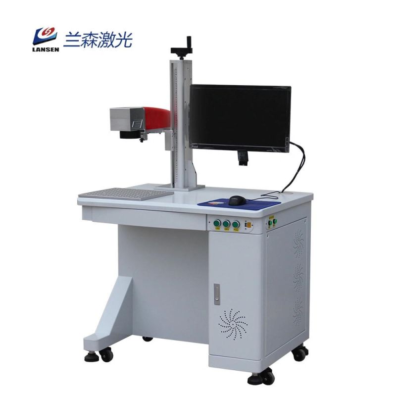 50W Raycus Gold Silver Jewelry Fiber Laser Marking Cutting Machine