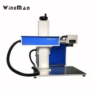 Fiber Laser Marking/Engraving/Printing Machine High Quality 20W/30W Raycus Max Fiber Laser Marking Machine Air Cooling Rotary