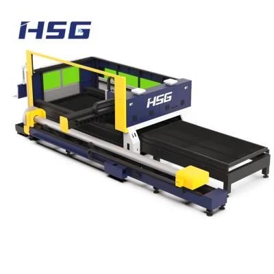 Medium-Power 1500W-6000W Laser Fiber Cutting Machine with CE Certification Plate Laser Cutter Sheet Metal Processing Machinery