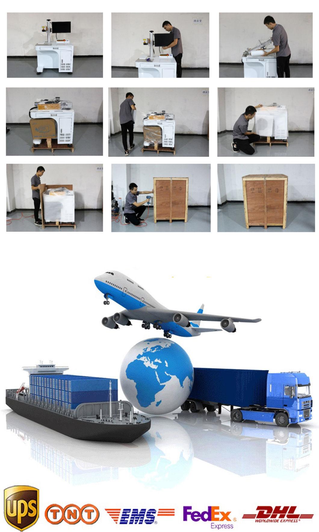 30watt Full Closed Fiber Laser Marking Machine/Electrical Appliances Enclosed Laser Marking Machine