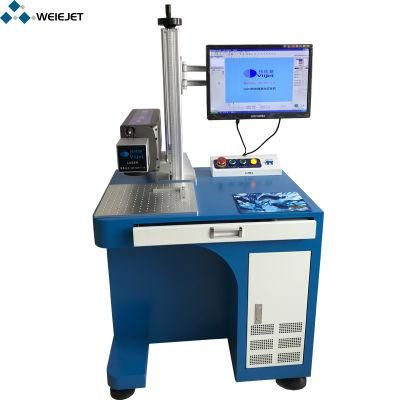 CO2 Desktop High Speed Laser Marking/Printing/Engraving Printer Machine for Food/Tobacco and Alcohol Package Coding