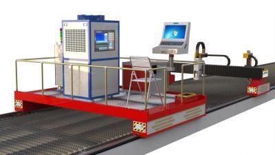 Gantry Double Beam Large Format CNC Fiber Laser Cutting Machine for Metal Steel