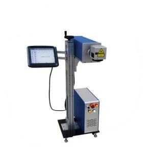 Leather Plastic Wood CO2 Laser Code Marking Printing Engraving Machine