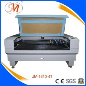 Quadruple Heads Laser Engraving Machine with 1.8*1m Work Area (JM-1610-4T)