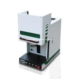 Laser Small Enclosed Desktop Type Laser Metal Fiber Marking Machine Gold Silver Copper Iron Stainless Steel Laser Coding