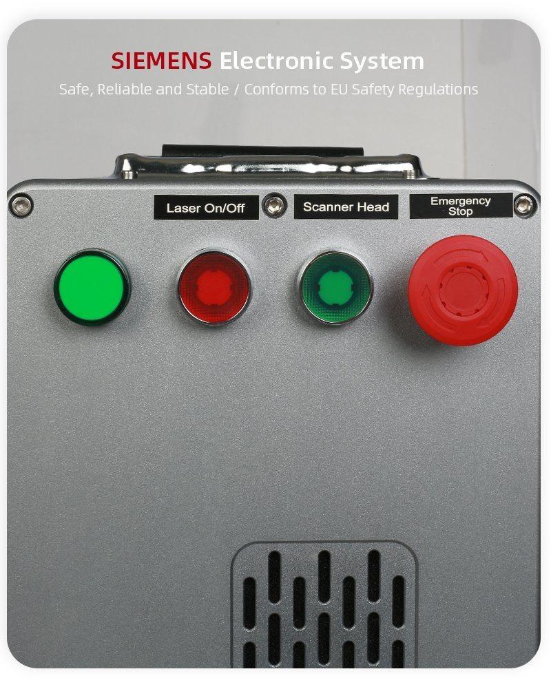 Jpt Ezcad3 2.5D Relief Fiber Laser Marking Machine 50W Split Type Fiber Laser Engraver
