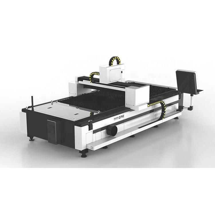 Zpg Fiber Laser Cutter for Steel Aluminum Sheet Metal Jinan Raycus Fiber Laser Cutting Machine